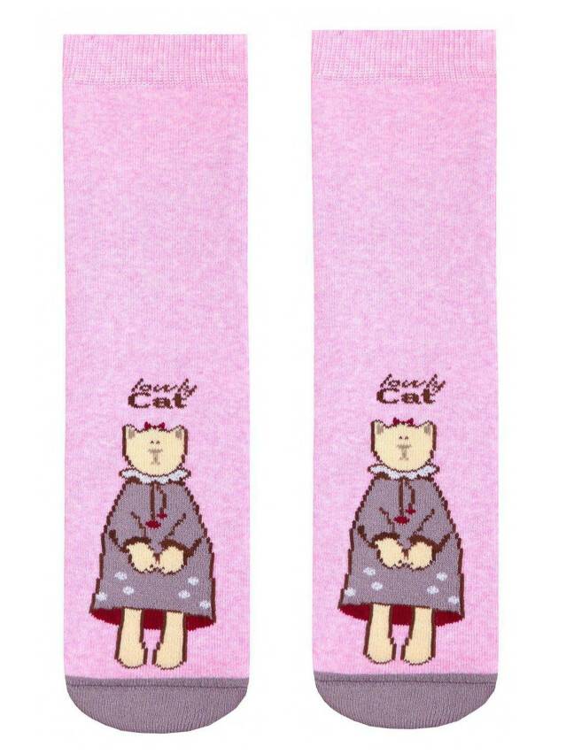 Children's socks CONTE-KIDS CHEERFUL LEGS, s.27-29, 292 light pink - 2