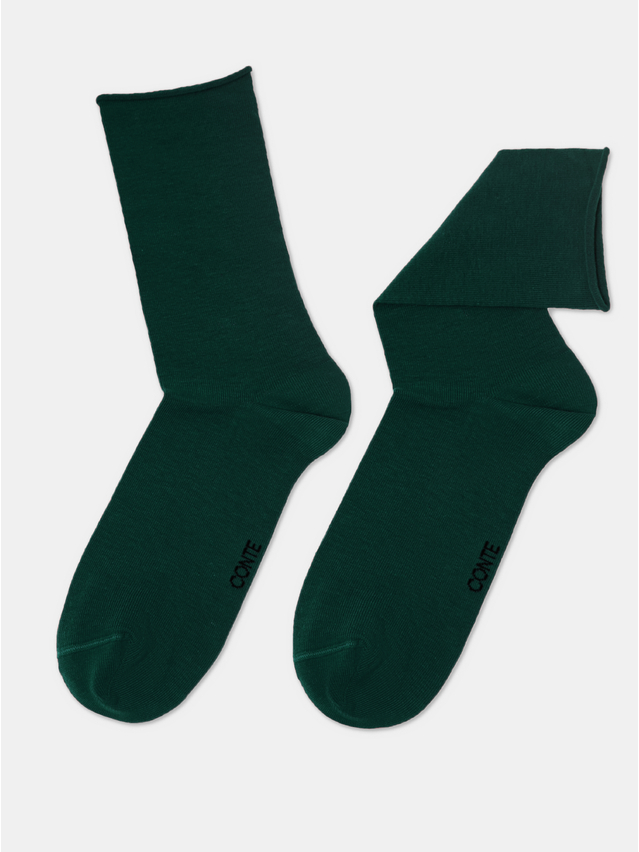 Women's socks CONTE ELEGANT COLOURS, s.23-25, 000 dark green - 4
