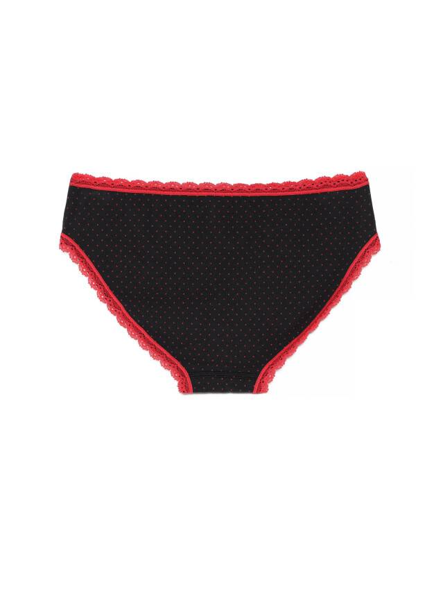 Panties for women LAZY DAYS LB 1003 (packed in mini-box),s.90, black-red - 4