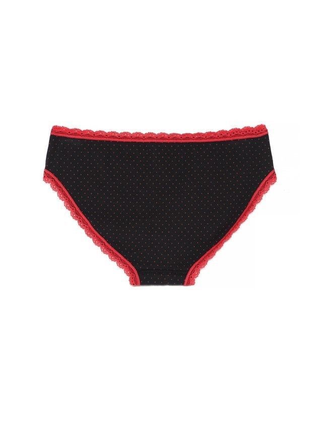 Panties for women LAZY DAYS LB 1003 (packed on mini-hanger),s.90, black-red - 4