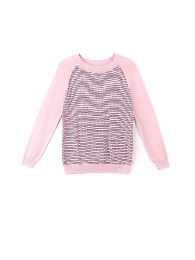 Women's polo neck shirt CONTE ELEGANT LDK036, s.158,164-84, pink - 5