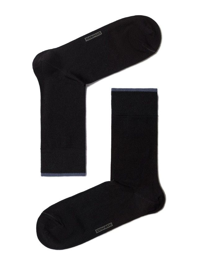 Men's socks DiWaRi CLASSIC (3 pairs),s. 40-41, 000 black - 2