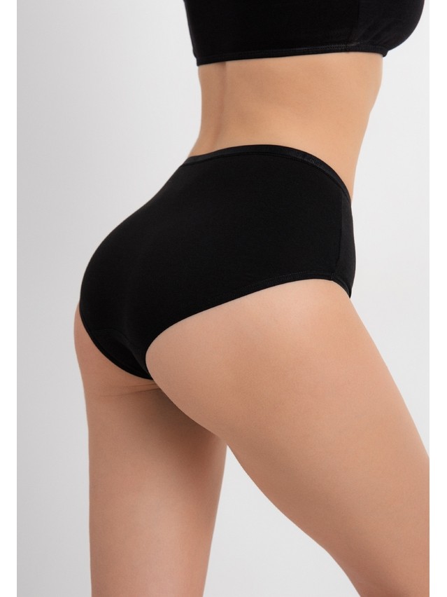Women's panties CONTE ELEGANT COMFORT COTTON LB 5573, s.94, black - 2