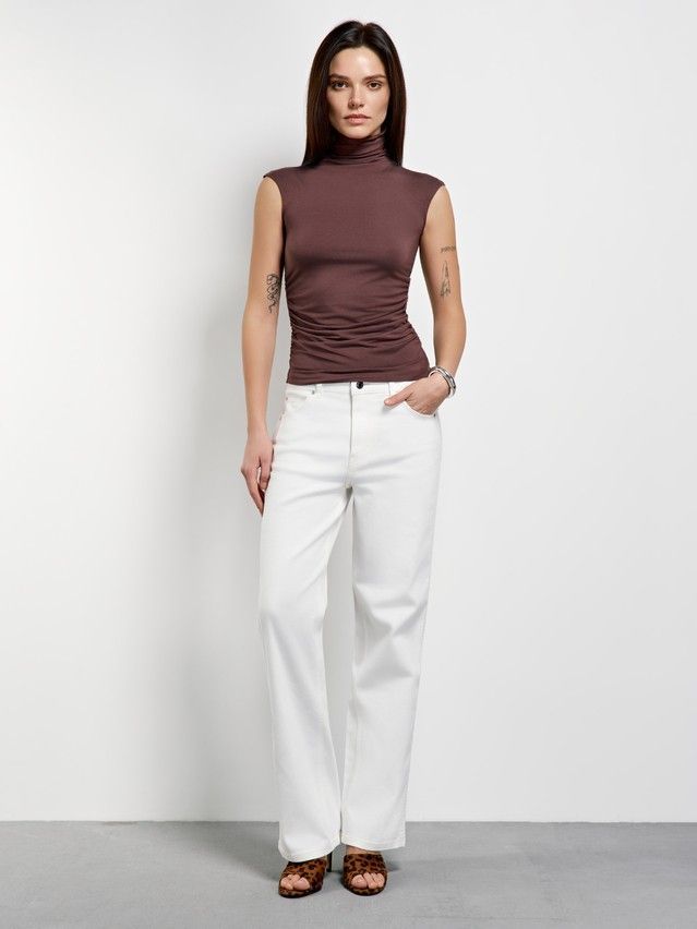 Women's blouse CONTE LBL 3415, s.170-84, royal chocolate - 5