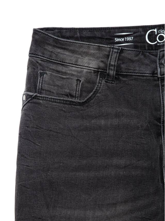 Denim trousers CONTE ELEGANT CON-171, s.170-102, washed black - 8