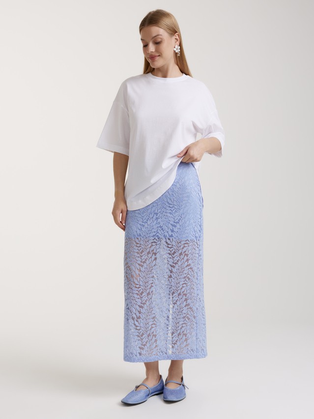 Women's skirt CONTE ELEGANT LU 3161, s.170-90, blue - 1