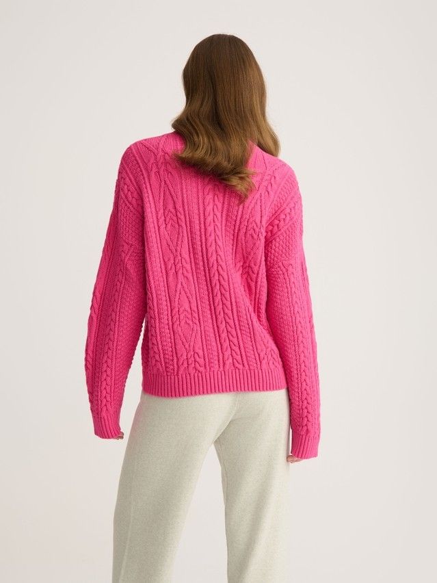 Women's pullover CONTE ELEGANT LDK23127, s.170-84, fuchsia - 5