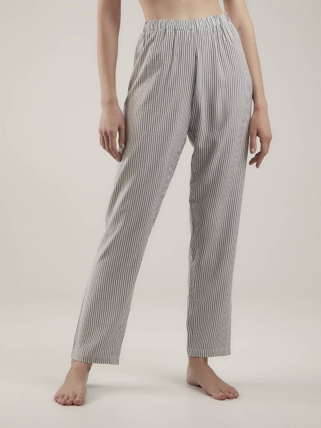 Pyjama trousers CONTE ELEGANT FUSION TA0018, s.170-90, white with black - 2
