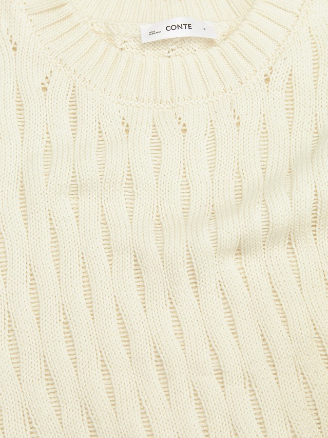 Women's pullover CONTE ELEGANT LDK24119, s.170-84, ecru - 9