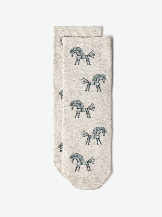 Women's socks CONTE ELEGANT FANTASY, s.23-25, 1100 beige - 3