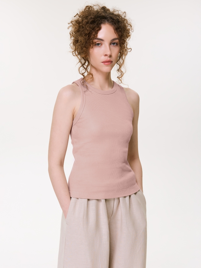 Women's tank top CONTE ELEGANT BASIC COLLECTION LM 5022, s.170-84, pink - 1