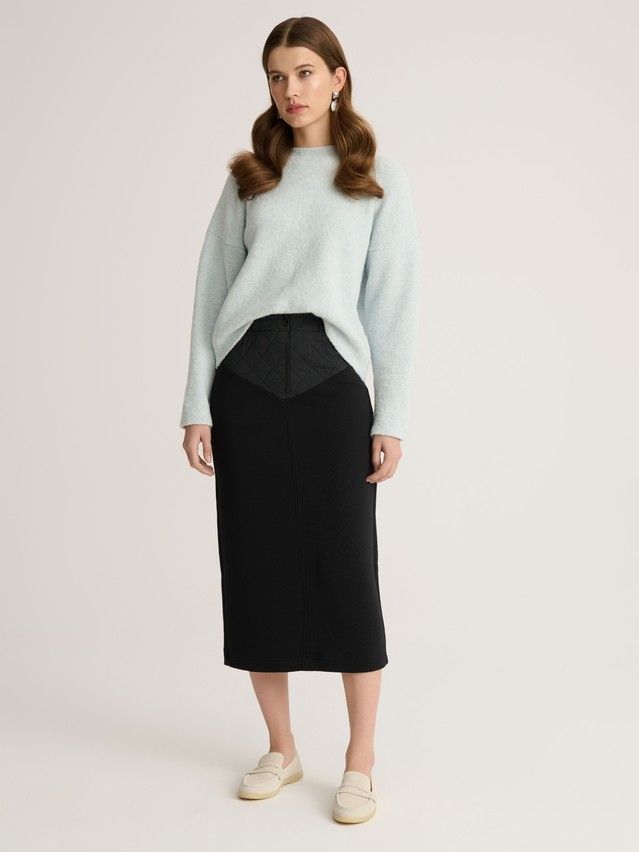 Women's skirt CONTE ELEGANT LU 2845, s.170-90, black - 1