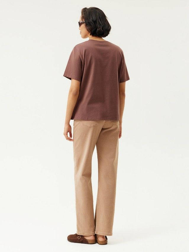 Women's jumper CONTE ELEGANT BASIC COLLECTION LD 5025, s.170-100, chocolate - 2