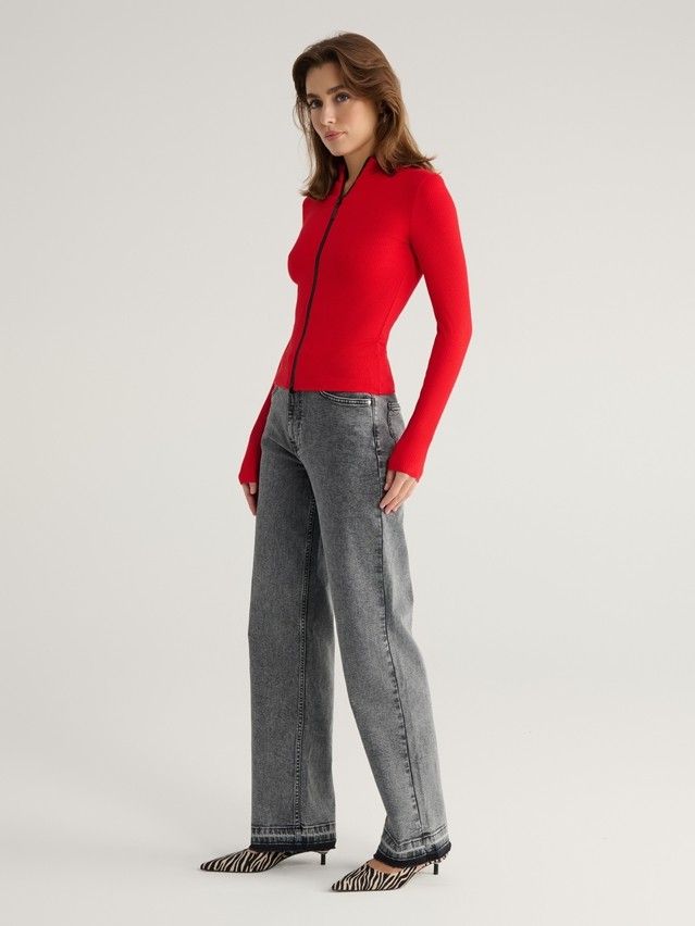 Women's jacket CONTE ELEGANT LJ 2795, s.170-84-90, crimson red - 4
