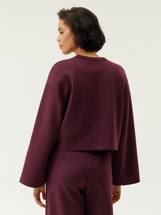 Women's jumper CONTE LD 3642, s.170-84, bordo - 4
