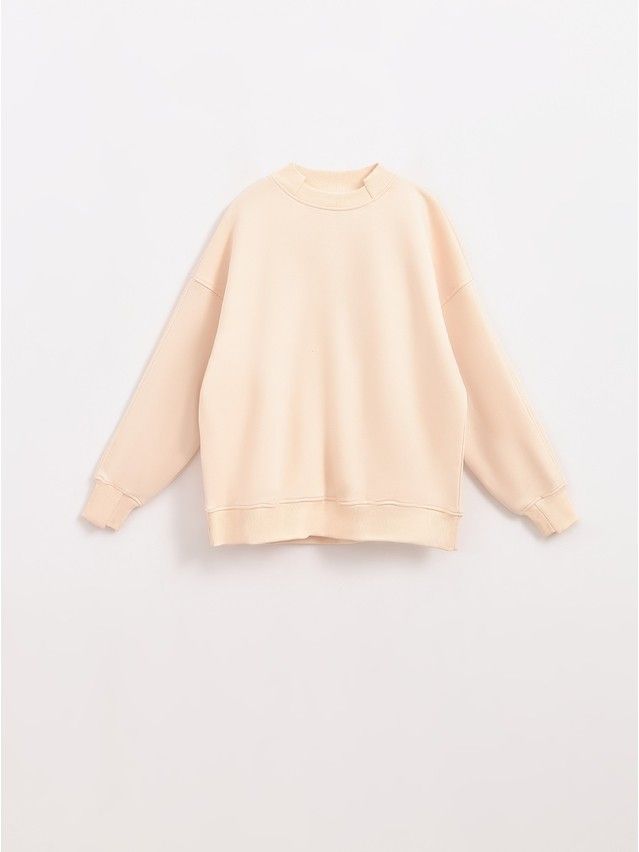 Women's polo neck shirt CONTE ELEGANT LD 2833, s.170-100, milk - 1