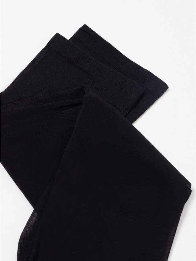 Women's knee high socks CONTE ELEGANT TENSION SOFT 40 (1 pair),s.23-25, nero - 5