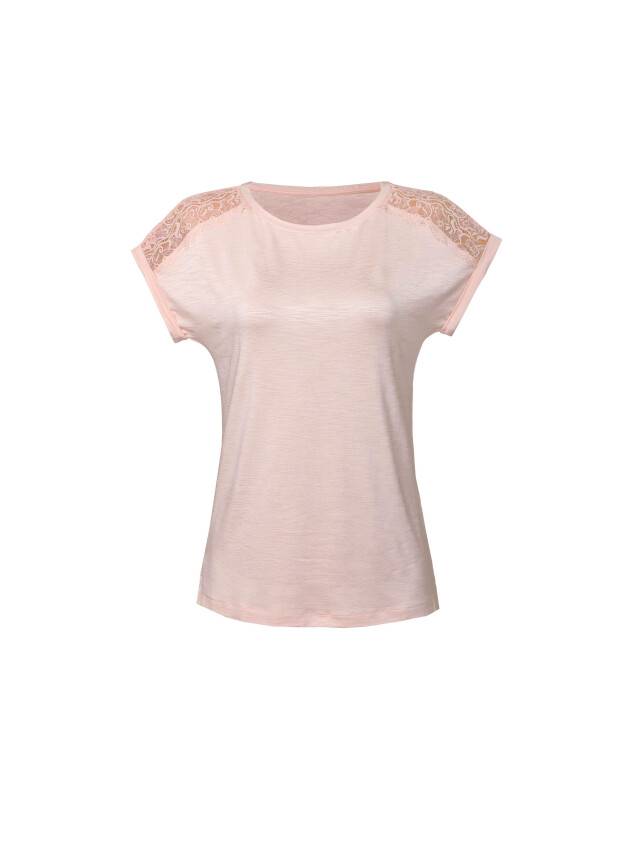 Women's polo neck shirt CONTE ELEGANT LD 634, s.170,176-100, pink - 1
