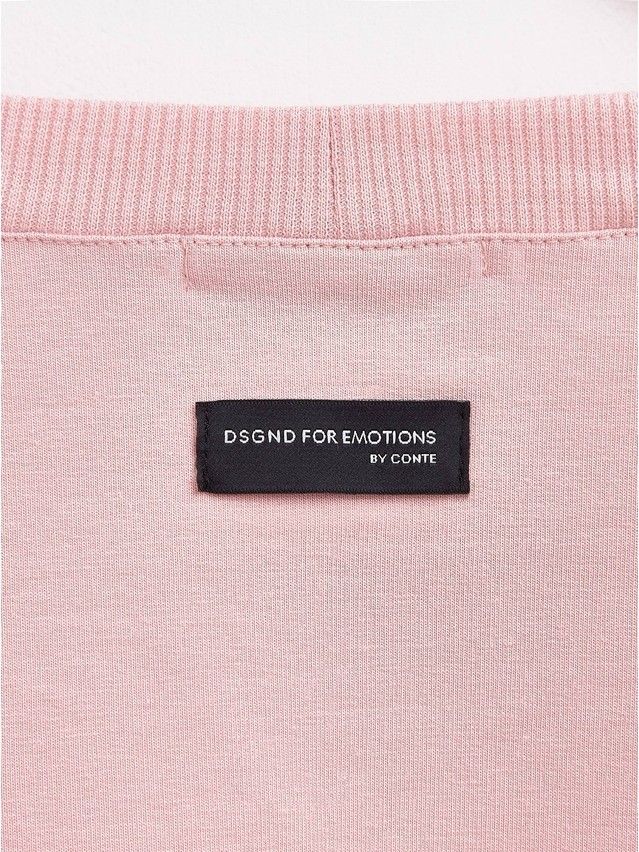 Women's polo neck shirt CONTE ELEGANT LD 1773, s.170-84, romantic pink - 7