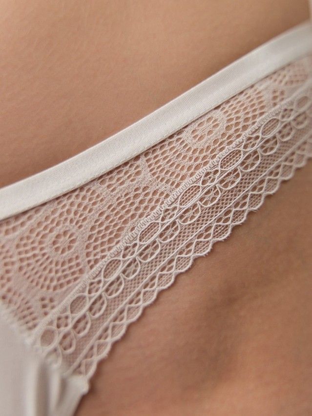 Women's panties CONTE ELEGANT LACE TWIST LBR 1989, s.90, tofu - 3
