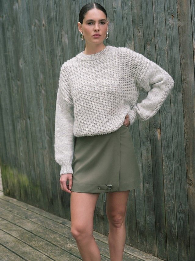 Women's skirt CONTE LU 3261, s.170-90, khaki - 1