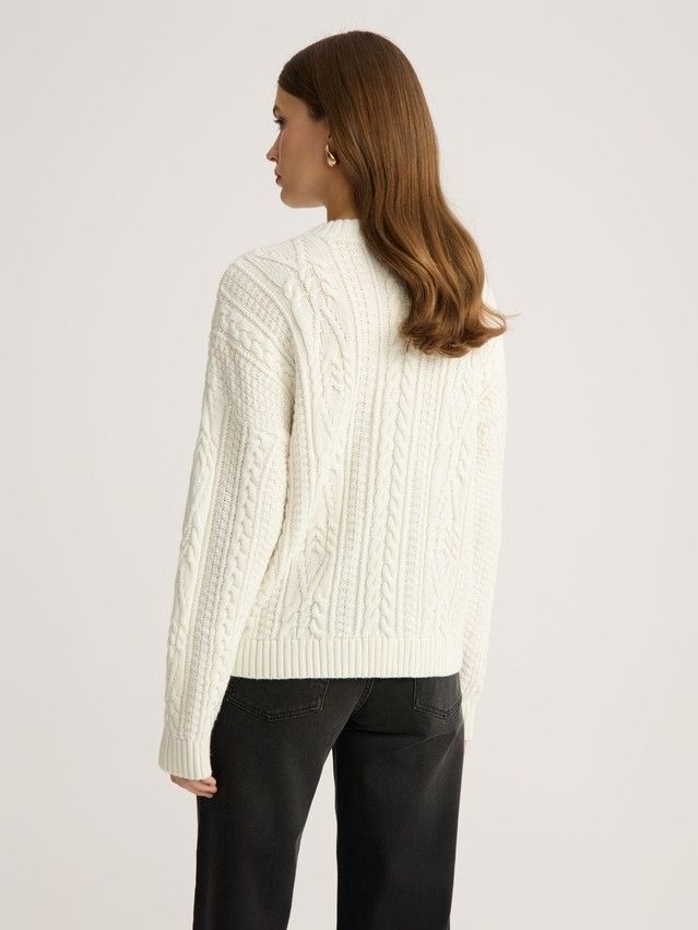 Women's pullover CONTE ELEGANT LDK23127, s.170-84, white - 4