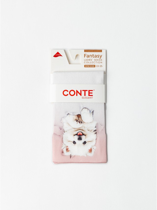 Women's socks CONTE ELEGANT FANTASY, s.23-25, 931 - 4