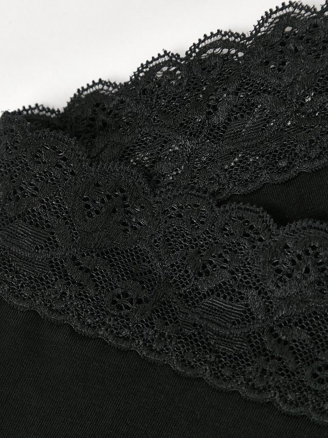 Women's panties CONTE ELEGANT LACE WAIST LB 2479, s.90, black - 3