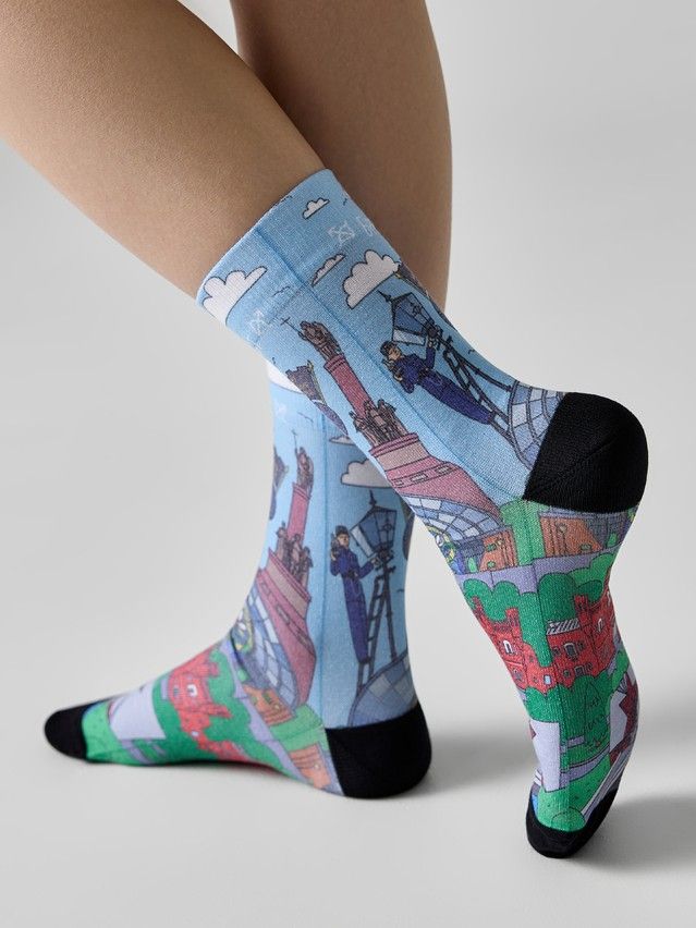 Women's socks CONTE ELEGANT CLASSIC, s.23-25, 1207 multicolor - 4