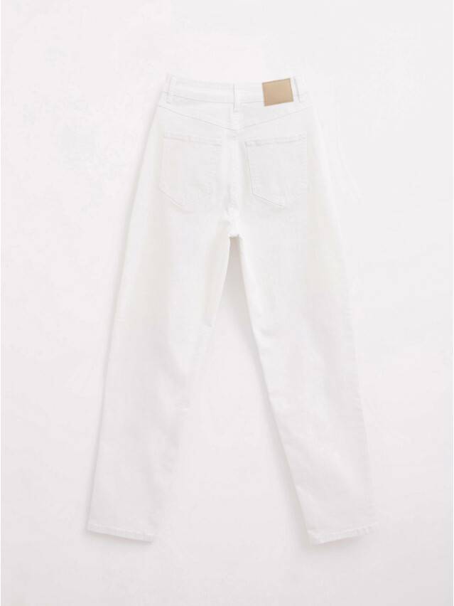Denim trousers CONTE ELEGANT CON-445, s.170-102, white - 6
