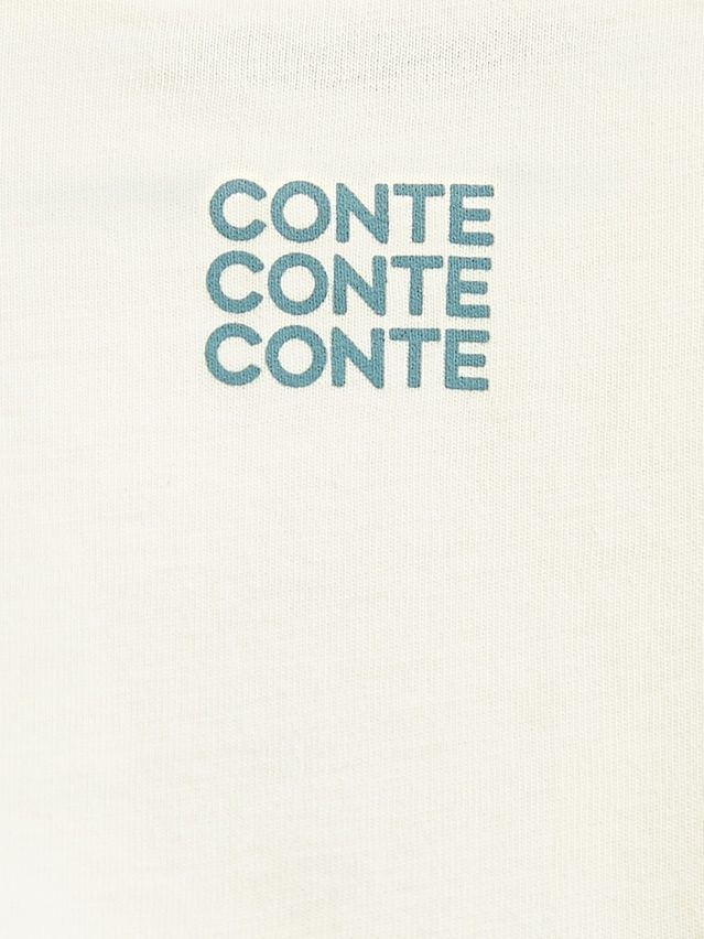 Women's polo neck shirt CONTE ELEGANT LD 3032, s.170-92, milk-sea - 8