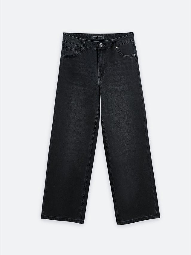 Women's jeans CONTE CON-808, s.164-90, washed black - 6