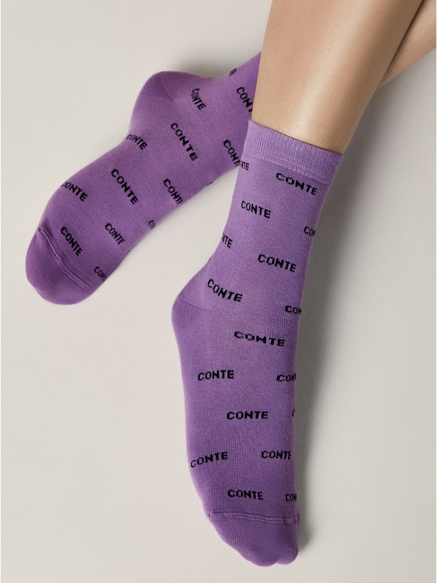 Women's socks CONTE ELEGANT CLASSIC, s.23, 528 lilac - 1