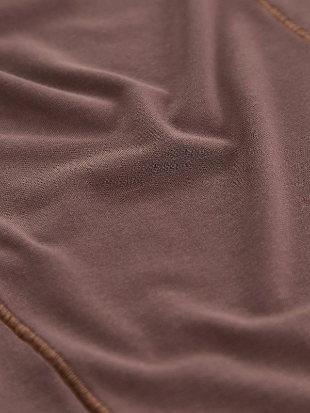 Women's polo neck shirt CONTE LD 3506, s.170-84, chocolate - 7