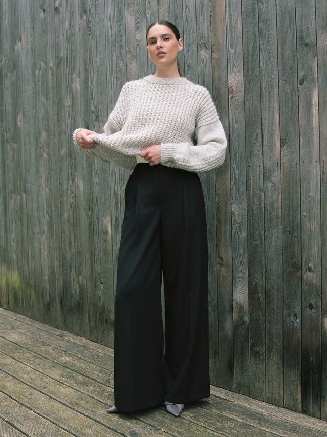 Women's trousers CONTE LBK 3258, s.170-88-94, black - 1