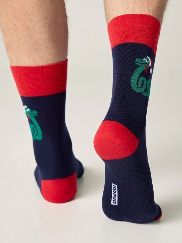 Men's socks DIWARI NEW YEAR, s.27-29, 210 navy - 3