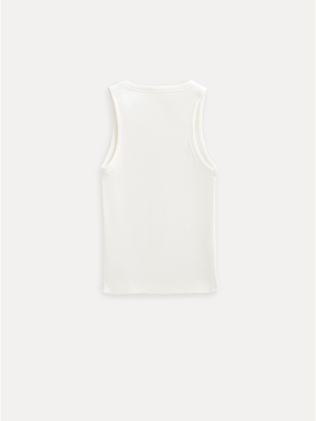 Women's tank top CONTE ELEGANT BASIC COLLECTION LM 5022, s.170-92, ecru - 6
