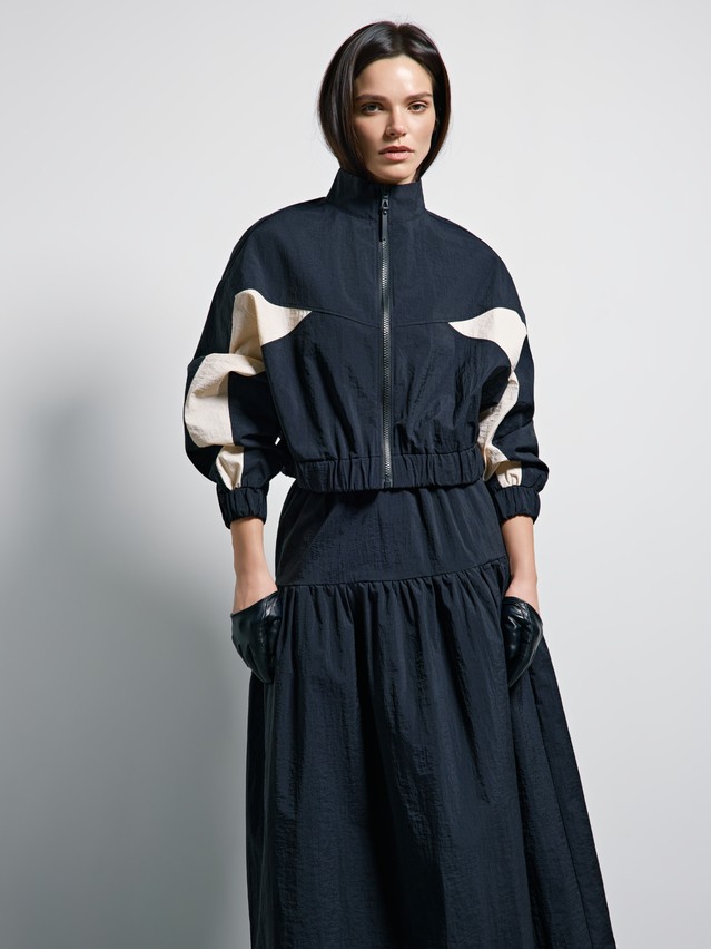 Women's jacket CONTE LJ 3513, s.170-84-90, black-beige - 5