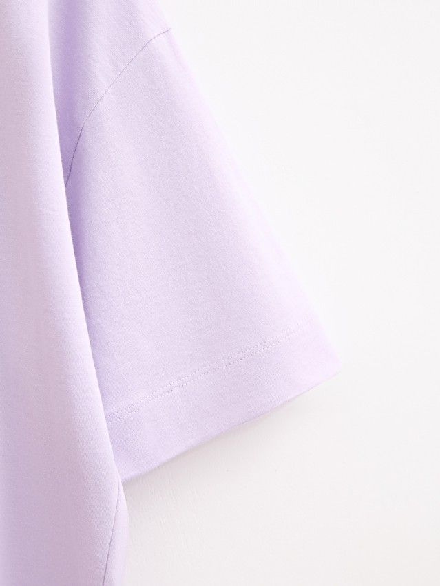 Women's polo neck shirt CONTE ELEGANT LD 3031, s.170-84, lavender-personality - 8