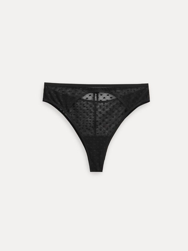 Women's panties CONTE HEARTS LBR 3337, s.90, black - 8