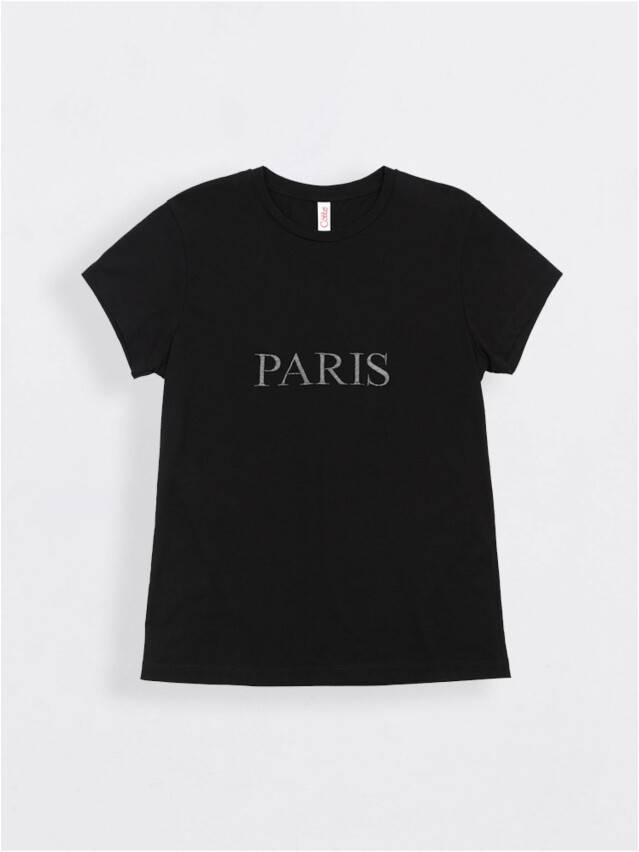 Women's t-shirt LD 1127, s.170-100, black - 1