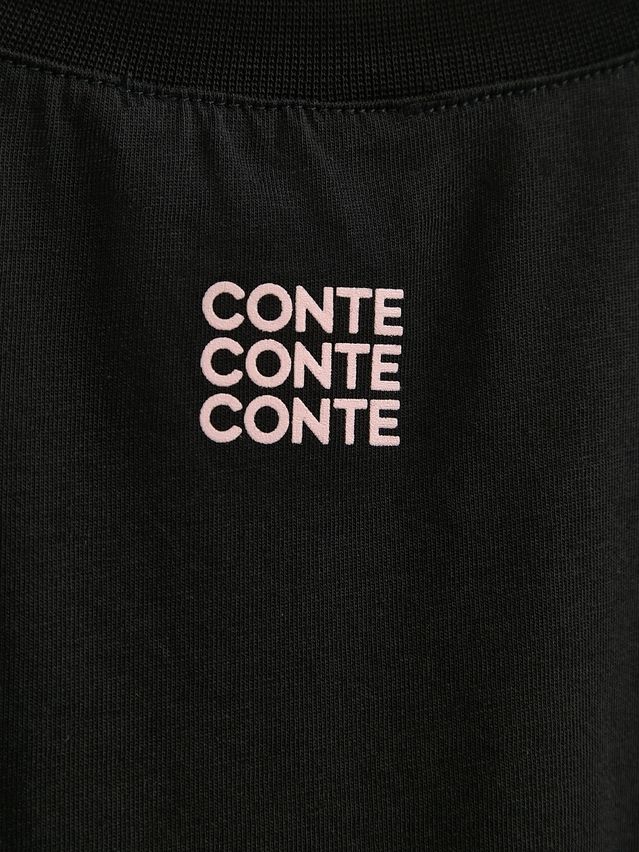 Women's polo neck shirt CONTE ELEGANT LD 3036, s.170-92, black-ideal - 6