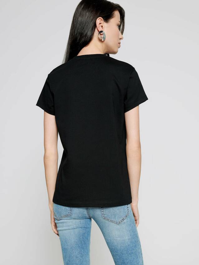 Women's t-shirt LD 1127, s.170-100, black - 4