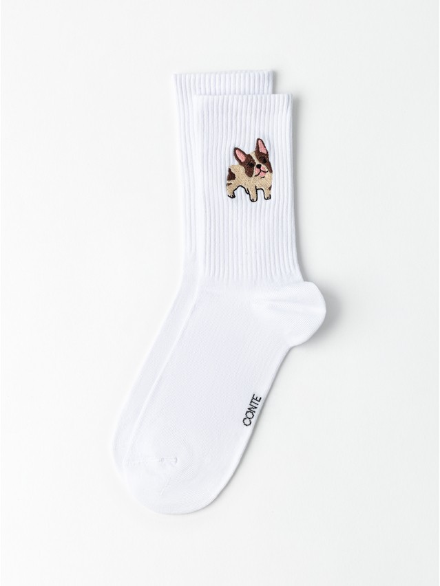 Women's socks CONTE FANTASY, s.23-25, 1094 white - 5
