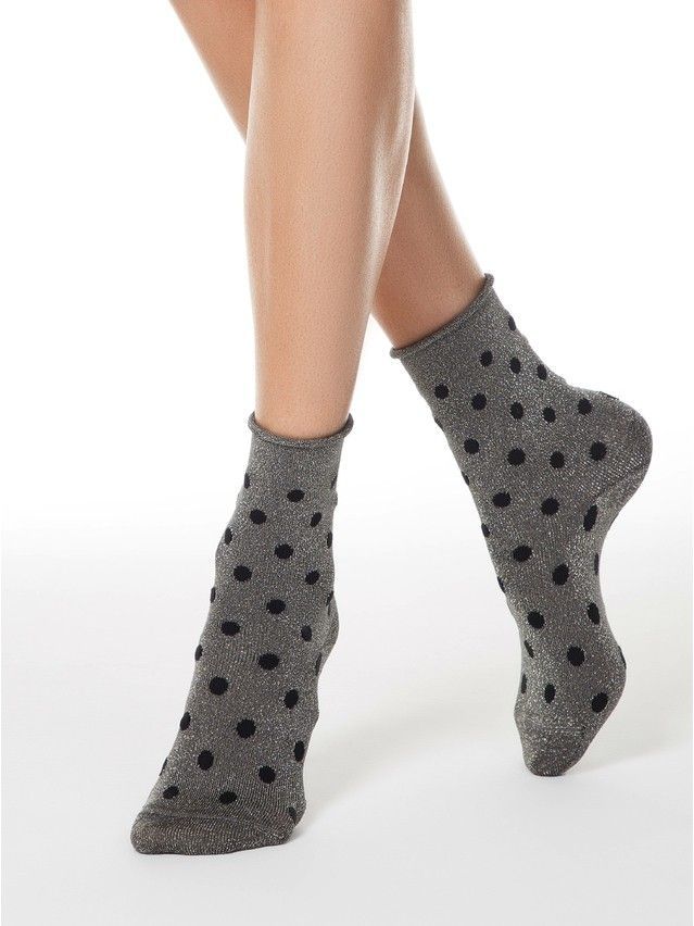 Women's socks CONTE ELEGANT FANTASY, s.23-25, 155 ash grey - 1