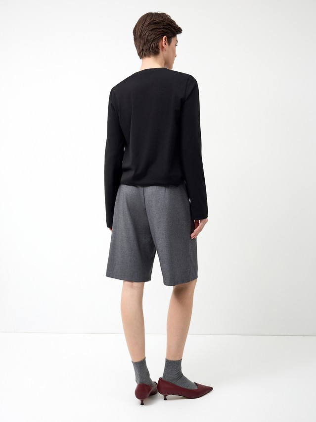 Women's polo neck shirt CONTE LD 3287, s.170-84, black-girl - 3