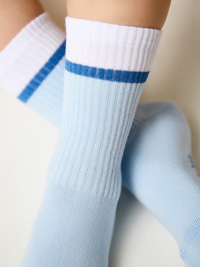 Children's socks CONTE-KIDS ACTIVE, s.22, 1028 blue - 2