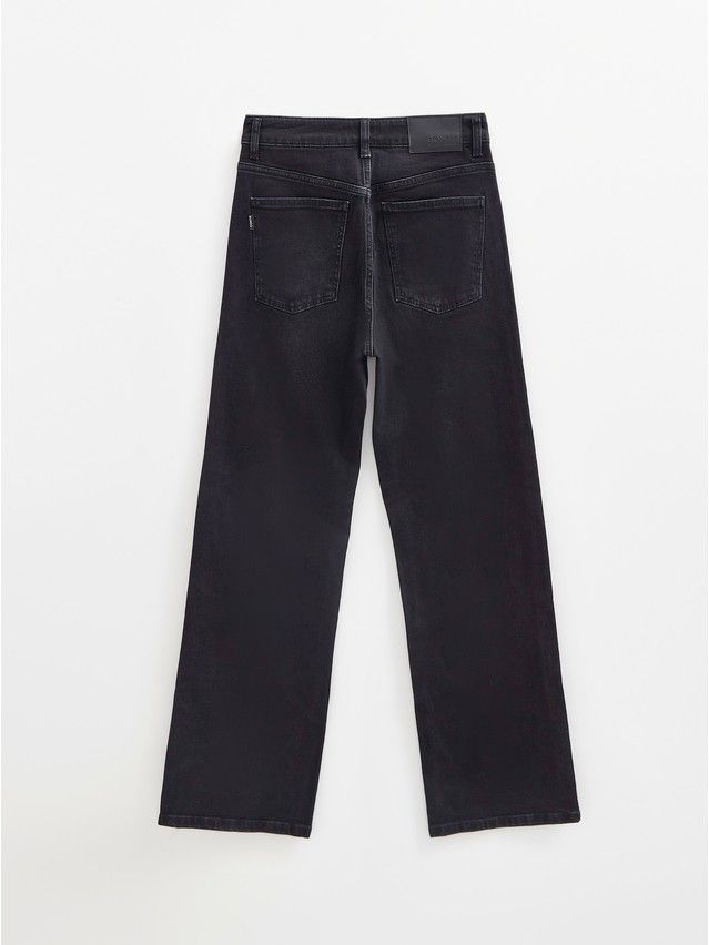 Denim trousers CONTE ELEGANT CON-717, s.170-102, black - 6