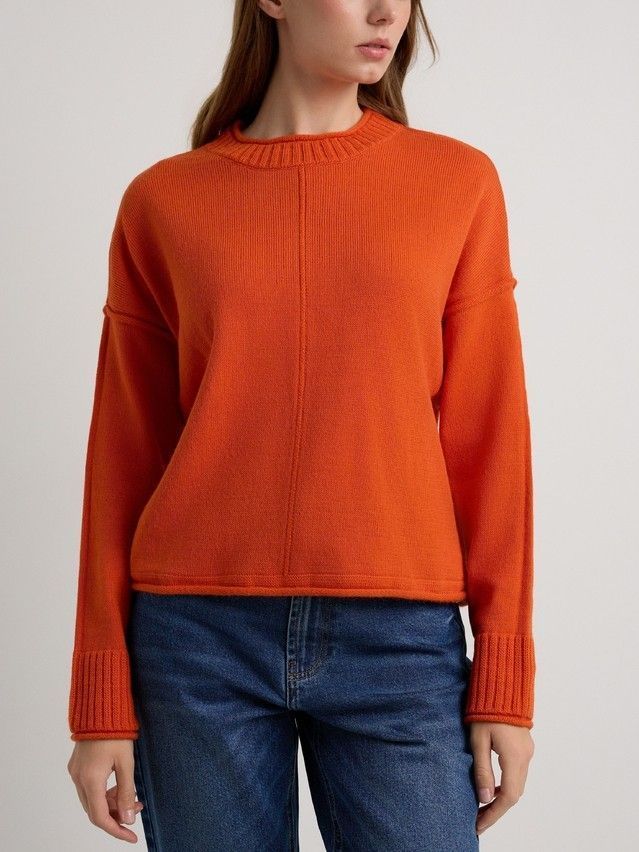 Women's pullover CONTE ELEGANT LDK299, s.170-84, orange - 2