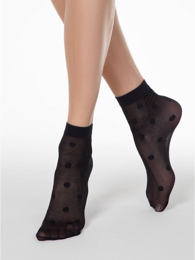Women's socks CONTE ELEGANT FANTASY 16С-124СП, s.23-25, nero - 1